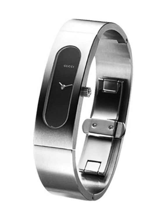 Gucci Women's Watch with Silver Metal Bracelet