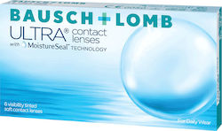 Bausch & Lomb Ultra 6 Μηνιαίοι Φακοί Επαφής Σιλικόνης Υδρογέλης