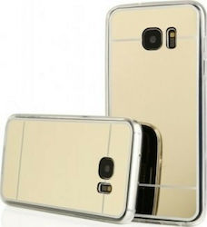 Forcell Mirror Silicone Gold Coperta din spate Silicon Aur (Galaxy S7)