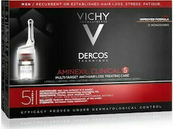 Vichy Dercos Technique Aminexil Clinical 5 Ампули за Коса против Косопад за Мъже 21x6мл