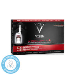 Vichy Dercos Aminexil Clinical 5 Ампули 21x6ml Vichy Dercos Aminexil Clinical 5 Ампули 21x6ml