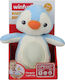 MG Toys Sleep Toy Little Penguin made of Fabric with Music and Light for 0++ Months