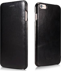 iCarer Curved Edge Vintage Card Slot Series Boo...