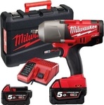 Milwaukee M18 CHIWF34-502X Impact Wrench Battery 18V 2x5Ah with Socket 3/4"