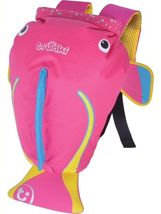 Trunki Kleiner Fisch Rosa Schulranzen Rucksack Kindergarten in Fuchsie Farbe