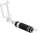 Blun Mini Selfie-Stick mit 3.5mm Kabel Schwarz