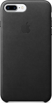 Apple Leather Case Leather Back Cover Black (iPhone 8/7 Plus)