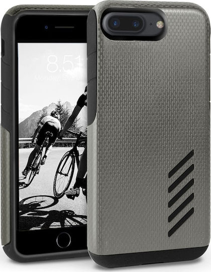 Orzly Grip-Pro Задна корица Пластмаса Сив (iPhone 8/7 Plus)