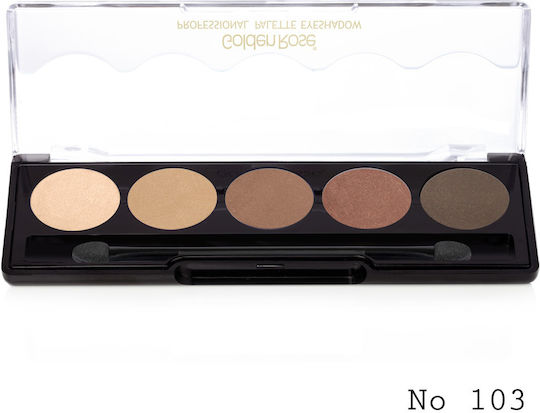 Golden Rose Professional Palette Eyeshadow 113 Ombre Matte Παλέτα με Σκιές Ματιών Matte σε Στερεή Μορφή 8gr