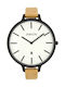 Dukudu Elise Watch with Brown Leather Strap