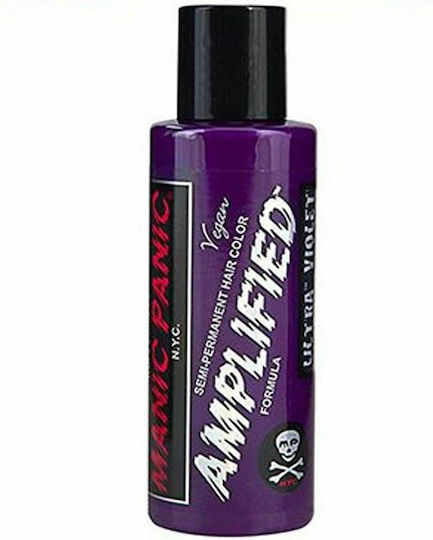 Manic Panic Amplified Временна боя за коса на спрей Ултравиолетово 118мл