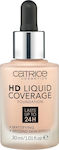 Catrice Cosmetics HD Liquid Coverage Liquid Make Up 10 Light Beige 30ml