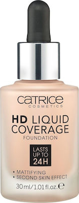 Catrice Cosmetics HD Liquid Coverage Liquid Make Up 10 Light Beige 30ml