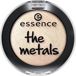 Essence The Metals Eyeshadow 07 Vanilla Brilliance Lidschatten in fester Form in Beige Farbe 4gr