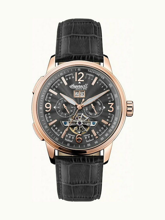 Ingersoll Regent Automat Ceas Bărbați 47mm Cronograf Automat cu