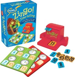 Think Fun Board Game Zingo Time-Telling for 2+ Players 5+ Years 1014 (EN)