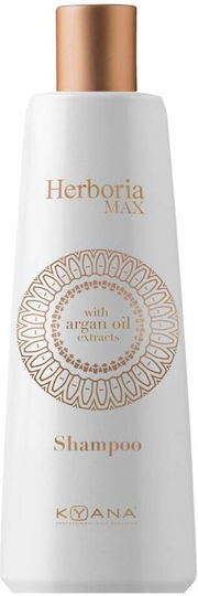 Kyana Herboria Max Argan Oil Shampoos Reconstruction/Nourishment & Hydration for Fragile, Αντι-Θραύση Hair 250ml