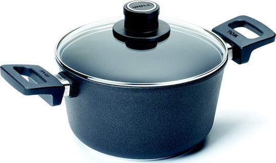 Woll Titanium Nowo Βαθιά Κατσαρόλα από Χυτό Αλουμίνιο 3.0lt / 20cm