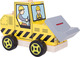 Big Jigs Vehicle Wooden Excavator with Shapes made of Wood