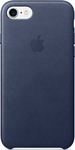 Apple Leather Case Umschlag Rückseite Leder Blau (iPhone SE 2022/2020/8/7) MMY32ZM/A