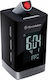 Roadstar CLR-2496P Tischuhr Digital LCD mit Wecker & Tischradio Schwarz CLR-2496P