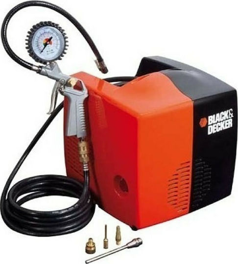 Black & Decker BXCM0001E Μονοφασικό Κομπρεσέρ Αέρος 97dB με Ισχύ 1.5hp