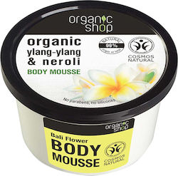 Organic Shop Ylang-Ylang & Neroli Ενυδατική Mousse με Άρωμα Βανίλια 250ml