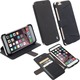 Krusell Malmo Wallet Piele Negru (iPhone 6/6s Plus)