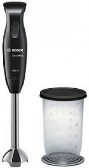 Bosch CleverMixx Ραβδομπλέντερ με Ανοξείδωτη Ράβδο 600W Μαύρο