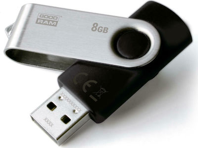 GoodRAM UTS2 8GB USB 2.0 Stick Μαύρο