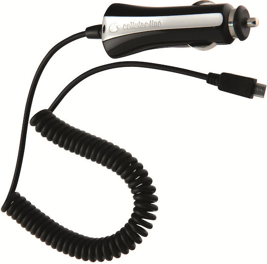 Cellular Line Micro USB Car Charger Car Charger 5W with Cable