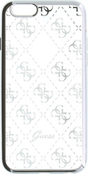 Guess Back Cover Silicone Silver (iPhone 5/5s/SE)