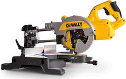 Dewalt Battery Miter Saw Sliding with Cutting Disc with a Diameter of 216mm & 6300rpm Cutting Speed (without Battery and Charger)