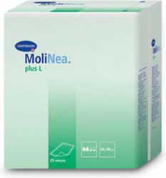 Hartmann MoliNea Plus L Incontinence Underpads 2 Drops 60x60cm 30pcs