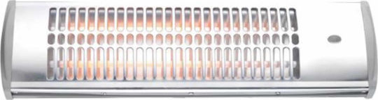 Eurolamp Quartz Wall-Mounted Heater for Bathrooms 1200W