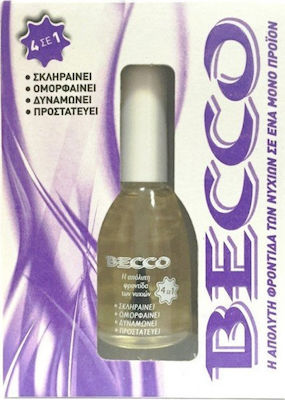 Becco Nail Care Nail Hardener with Brush 11ml