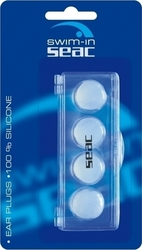 Seac Silicone Earplugs for Swimming 4 Pieces