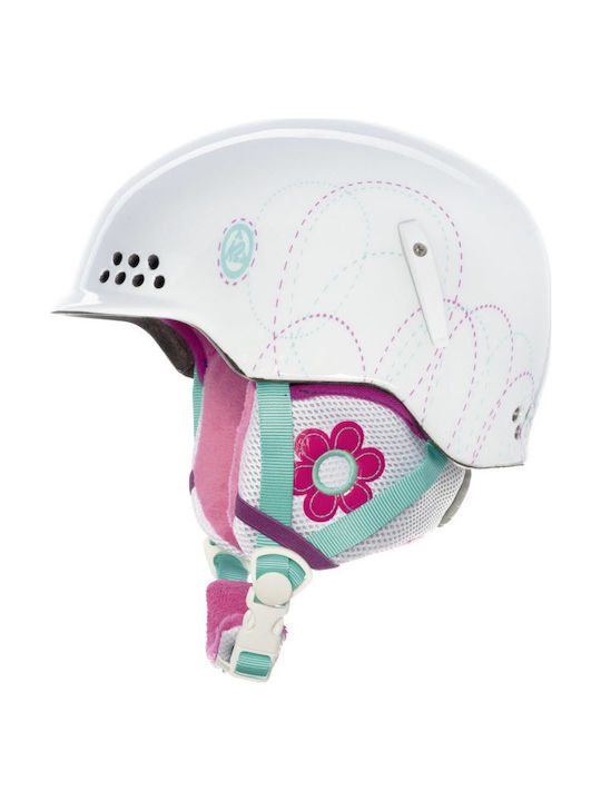 K2 Illusion Kinder Ski & Snowboard Helm in Weiß...