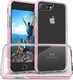 Orzly Fusion Bumper Задна корица Пластмаса Розов (iPhone 8/7 Plus)