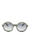 Zylo Goby Men's Sunglasses with Green Wooden Frame and Gray Lens BLU16103