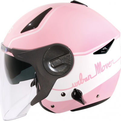 Zeus ZS-612A Pink Motorradhelm Jet 1150gr