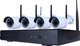 Ολοκληρωμένο Σύστημα CCTV Wi-Fi με 4 Ασύρματες Κάμερες SRS1558