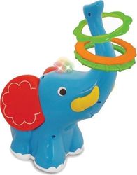 Kiddieland Baby-Spielzeug Ελεφαντάκι Playful Toss Light n' Sound