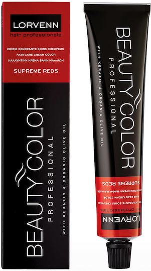 Lorvenn Beauty Color Supreme Reds Боя за Коса 6.64 Червено Медно 70ml