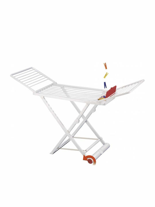 Ankor Plastic Folding Floor Clothes Drying Rack...