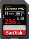 Sandisk Extreme Pro SDXC 256GB Klasse 10 U3 V30 UHS-I