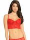 Guess Lace top O52M4H - red