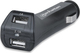 Manhattan PopCharge Auto Duo Car Charger 10W 3.1A with one Port: 1xUSB Black Color