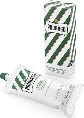 Proraso Green Κρέμα Ξυρίσματος Menthol & Eucalyptus 500ml