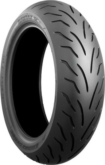 Bridgestone Battlax SC Ластик за скутер с размер 140/70-13 61P заден Безкамерна